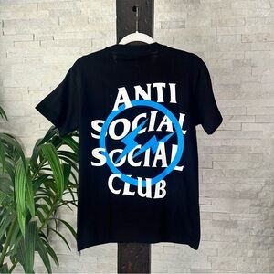 Anti Social Social Club Fragment Blue Bolt Tee Shirt New with Tags Size S